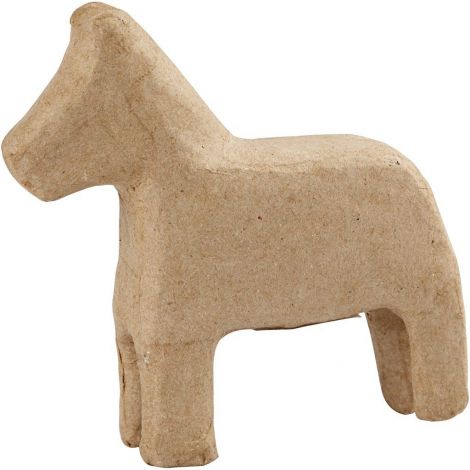 Konik z papier-mache Creativ 14cm
